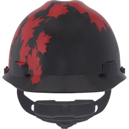 Specialty V-Gard&reg; Hard Hat, Ratchet Suspension, Black/Red Distribution Élite MP