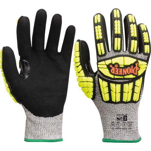 Cut and Impact-Resistant Gloves, Small, Synthetic Palm, Knit Wrist Cuff Distribution Élite MP