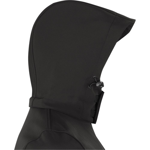 Heated Soft-Shell Jacket, Men's, Small, Black Distribution Élite MP