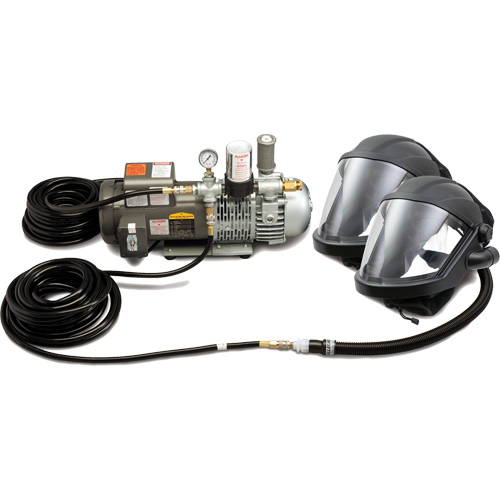 Syst&egrave;me de protection &agrave; alimentation en air MAXSHIELD pour 2 travailleur Distribution Élite MP