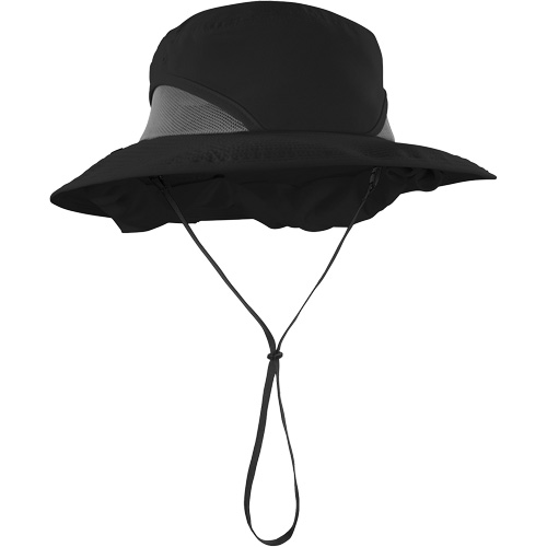 Chapeau de garde forestier 8934 Chill-Its avec prot&egrave;ge-nuque, grand/ T-grand, Noir Distribution Élite MP