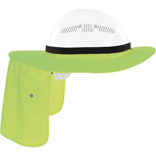 Visi&egrave;re universelle avec protection de la nuque pour casque de s&eacute;curit&eacute; Chill-Its 6661, Lime haute visibilit&eacute; Distribution Élite MP