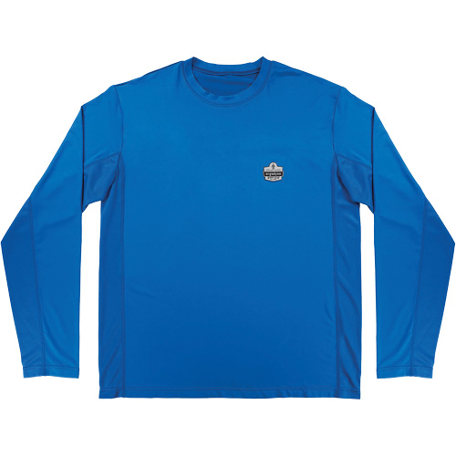 Chill-Its 6689 Cooling Long Sleeve Sun Shirt with UV Protection, Blue, Small Distribution Élite MP