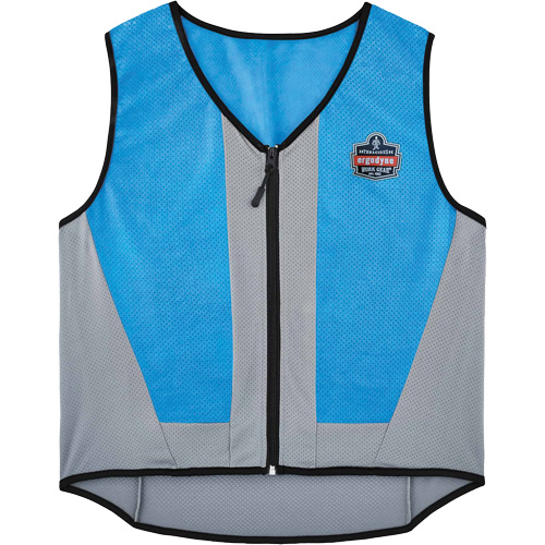 Chill-Its 6667 Wet Evaporative Cooling Vest with Zipper Closure, X-Large, Blue Distribution Élite MP
