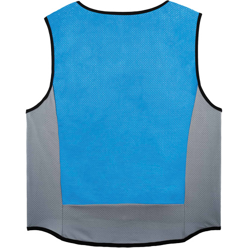 Chill-Its 6667 Wet Evaporative Cooling Vest with Zipper Closure, X-Large, Blue Distribution Élite MP