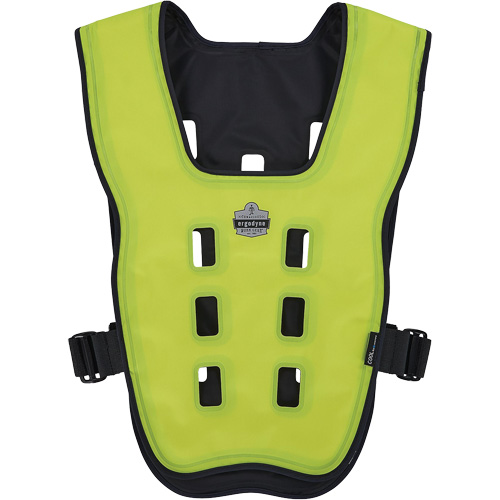 Veste de refroidissement &eacute;vaporatif Chill-Its 6685 avec fermeture &agrave; glissi&egrave;re, Grand/T-Grand, Jaune lime haute visibilit&eacute; Distribution Élite MP