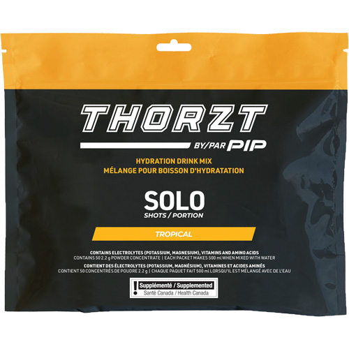 M&eacute;lange de boisson hydratante sans sucre en portion unique THORZT, Emballage-portion, Tropical Distribution Élite MP