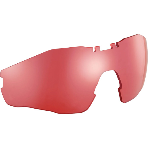 MY6 Safety Glasses Replacement Lens, Anti-Fog/Anti-Scratch, SCT-Vermillion, MY6 Distribution Élite MP