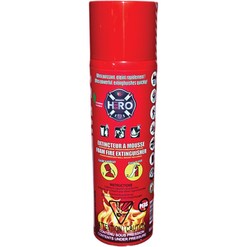 Extincteur Hero 911 sans PFAS, ACK, Capacit&eacute; 500 ml Distribution Élite MP