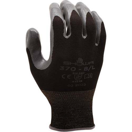 Gants 370B, 6/Petit, R&ecirc;vetement Nitrile, Calibre 13, Enveloppe en Nylon Distribution Élite MP