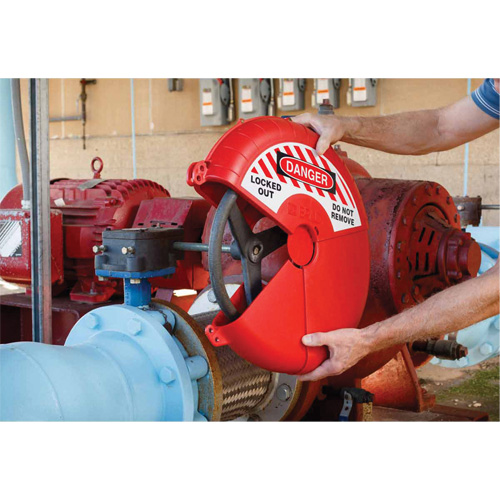 Collapsible Gate Valve Lockout Device, Wheel Type Distribution Élite MP