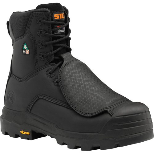 Bottes de travail Vulcan avec protecteur m&eacute;tatarsien &agrave; l'ext&eacute;rieur, Cuir, Taille 5, Imperm&eacute;able Distribution Élite MP