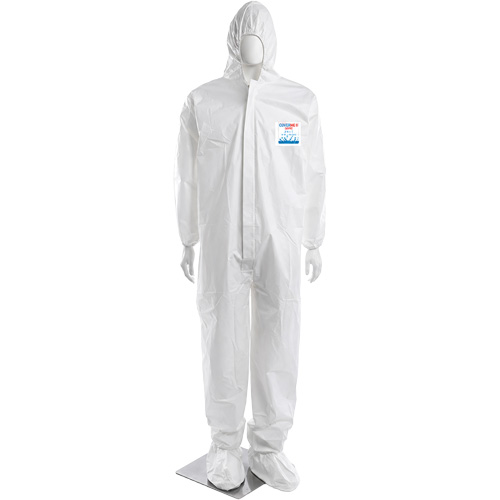 Combinaison XP1800 CoverMe, T-Grand, Blanc, Micropore Distribution Élite MP