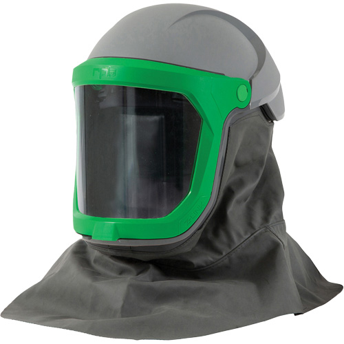RPB Z-Link Respirator with Safety Lens & Shoulder Cape, Facepiece Respirator/Welding Helmet Distribution Élite MP