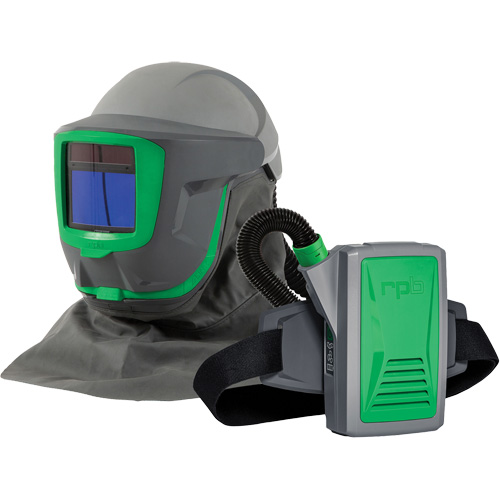 Z-Link+ PAPR System with Shoulder Cape & Visor, Facepiece Respirator/Welding Helmet Distribution Élite MP