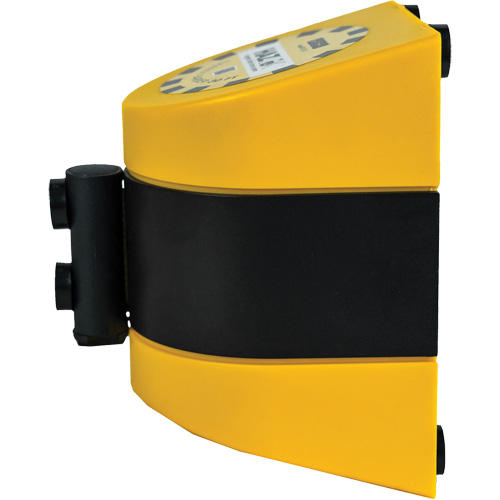 Syst&egrave;me de barri&egrave;re de s&eacute;curit&eacute; HAZLOK, Plastique, Fixation magn&eacute;tique, 30', Ruban Noir et jaune Distribution Élite MP