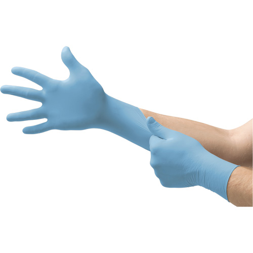 MICROFLEX 92-134 Versatility Disposable Gloves, 5.5/6/X-Small, Nitrile, 2.76-mil/3.94-mil, Powder-Free, Blue, Class 2 Distribution Élite MP