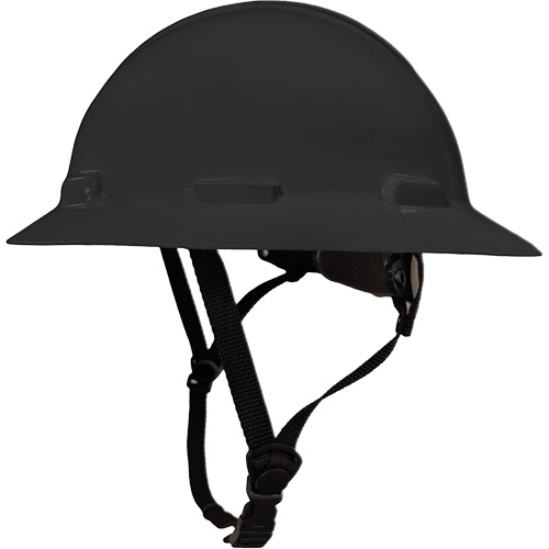 Casque de s&eacute;curit&eacute; &agrave; bordure compl&egrave;te LIDGUARD avec mentonni&egrave;re, R&eacute;pond aux normes CSA type 2, Suspension Rochet, Ventil&eacute; Distribution Élite MP