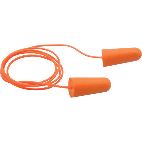 SEALTEC TipGrip Orange TPR Triple-Flange Reusable Earplugs, Uncorded, Bulk - Box, 26 dB dB NRR, One-Size Distribution Élite MP
