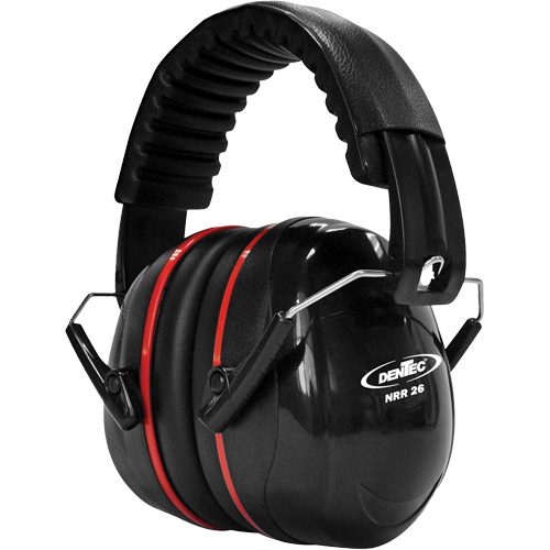 Cache-oreille SEALTEC de s&eacute;rie 500 avec bras doubles en acier inoxydable, Bandeau repliable, 26 dB NRR dB Distribution Élite MP