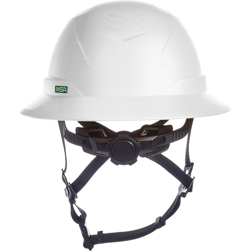 V-Gard H2&reg; Full Brim Safety Helmet, Ratchet Suspension, Non-Vented Distribution Élite MP