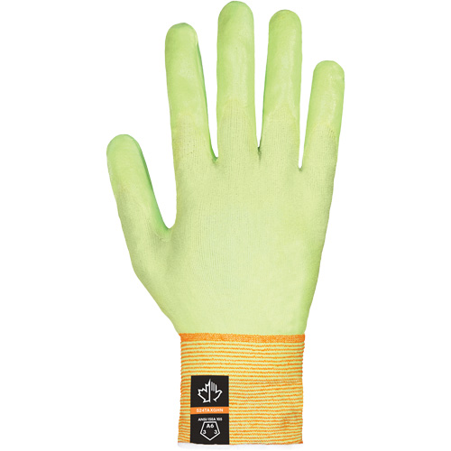 Dexterity Max Ultra-Thin High-Visibility Cut-Resistant Gloves, 9, Foam Nitrile Coated, ASTM ANSI Level A6 Distribution Élite MP