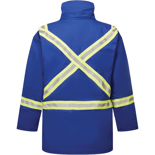 Parka de 9 oz isol&eacute; Avenger, style 3215, Hommes, T-petit, Bleu Distribution Élite MP