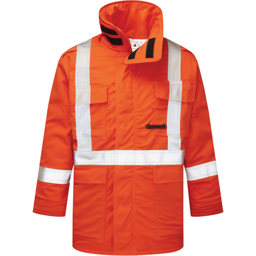 Parka isol&eacute; de 9 oz Haute visibilit&eacute; Avenger, style 515, Hommes, Grand (grande taille), Orange Distribution Élite MP
