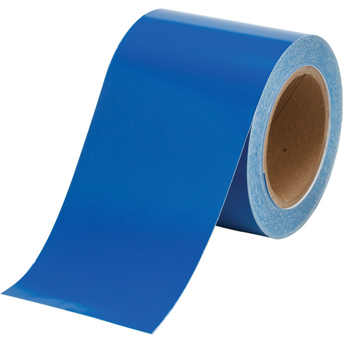 Pipe Marker Tape, 90', Blue Distribution Élite MP