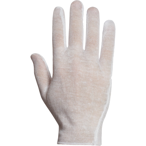Gants d'inspection Superior ML40, Poly/coton, Poignet &agrave; ourlet, Taille unique Distribution Élite MP