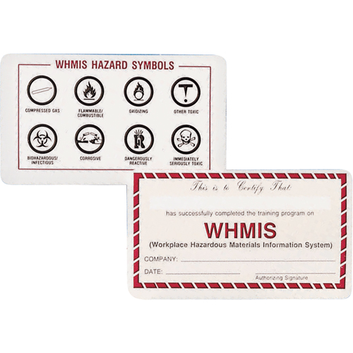 WHMIS Wallet Cards Distribution Élite MP
