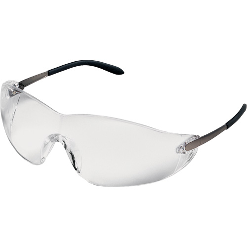 Lunettes de s&eacute;curit&eacute; Blackjack, Lentille Transparent, Anti-&eacute;gratignures, ANSI Z87+/R&eacute;pond ou surpasse la norme CSA Z94.3 Distribution Élite MP