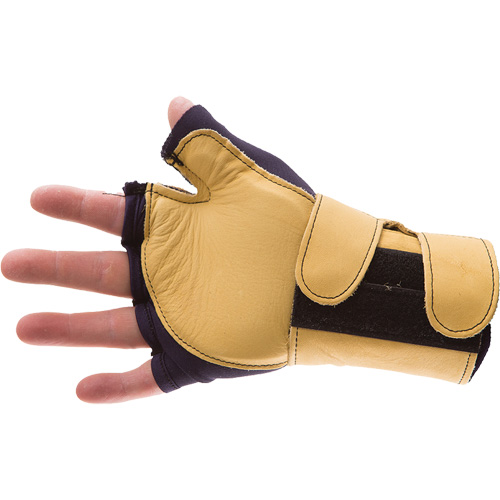 Premium Impact & Repetitive Strain Protective Right-Hand Glove, Size X-Small, Grain Leather Palm Distribution Élite MP