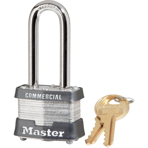 Cadenas &agrave; goupilles, Cl&eacute;s identiques, Acier lamin&eacute;, Largeur de 1-9/16" Distribution Élite MP