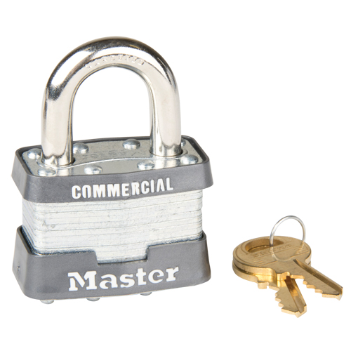 Cadenas &agrave; goupilles, Cl&eacute;s identiques, Acier lamin&eacute;, Largeur de 1-3/4" Distribution Élite MP