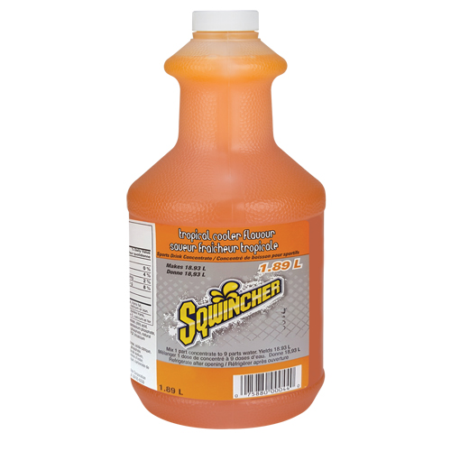 Sqwincher&reg; Rehydration Drink, Concentrate, Tropical Cooler Distribution Élite MP