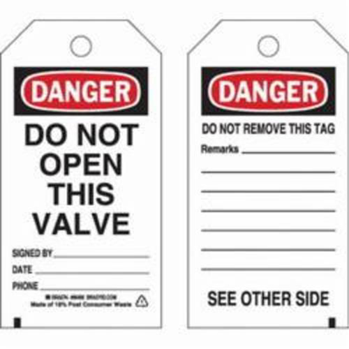 &eacute;tiquettes de s&eacute;curit&eacute; auto-plastifiantes, Polyester, 3" la x 5-3/4" h, Anglais Distribution Élite MP