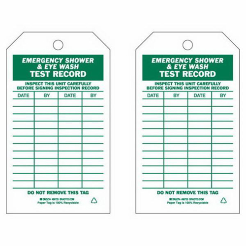 &eacute;tiquettes de rapport d'essai/inspection, Papier, 4" la x 7" h, Anglais Distribution Élite MP