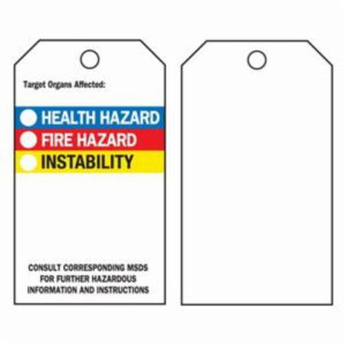 &eacute;tiquettes du droit &agrave; l'information, Polyester, 3" la x 5-3/4" h, Anglais Distribution Élite MP