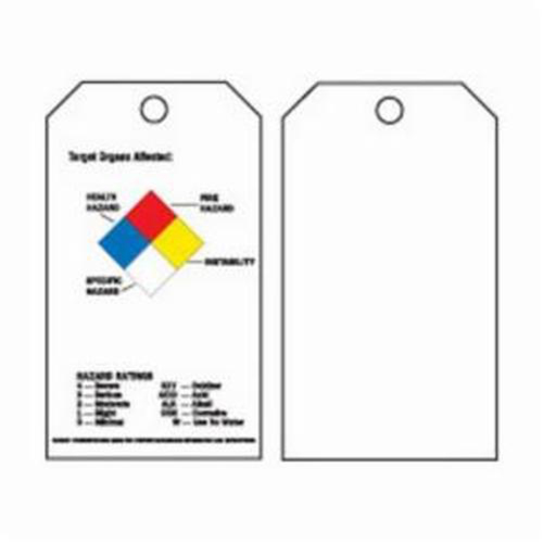 &eacute;tiquettes auto-plastifiantes du droit &agrave; l'information, Polyester, 3" la x 5-3/4" h, Anglais Distribution Élite MP