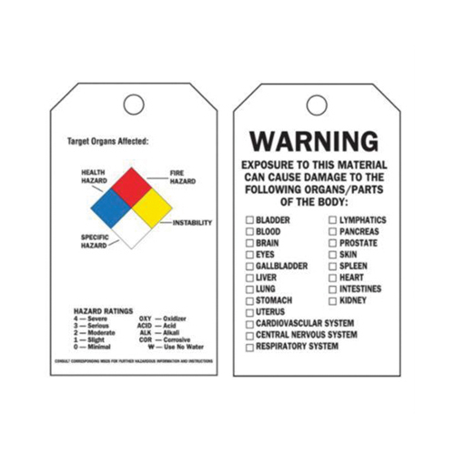 &eacute;tiquettes auto-plastifiantes du droit &agrave; l'information, Polyester, 3" la x 5-3/4" h, Anglais Distribution Élite MP