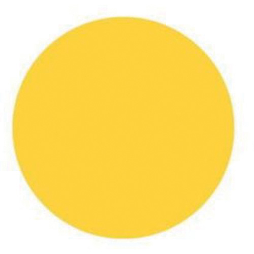 &eacute;tiquettes rondes inscriptibles, Cercle, 1,5" lo x 1,5" la, Jaune Distribution Élite MP