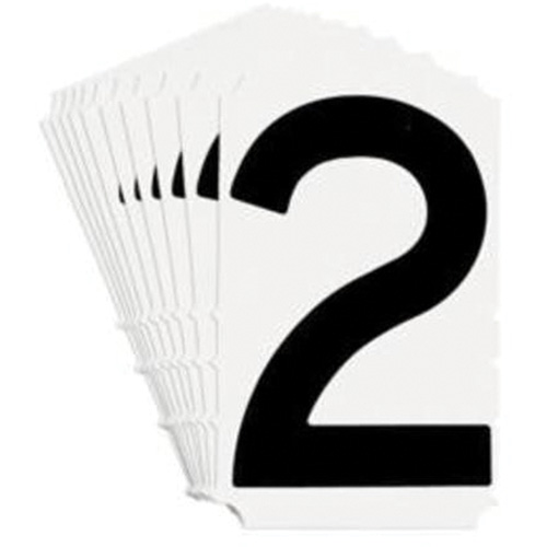 &eacute;tiquettes de lettres et chiffres gothiques individuels Quick-Align, 2, 4" h, Noir Distribution Élite MP