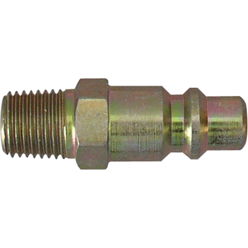 Quick Couplers - 3/8" Industrial, One Way Shut-Off - Plugs, 1/4" Distribution Élite MP