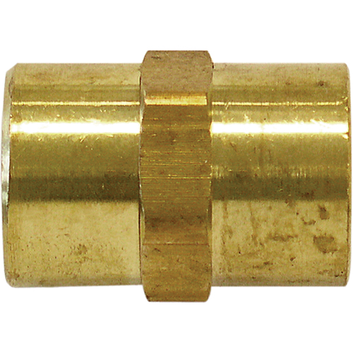 RACCORD FEMELLE HEXAGONAL(F)NPT1/4"-(F)1/4"LAITO, Laiton Distribution Élite MP