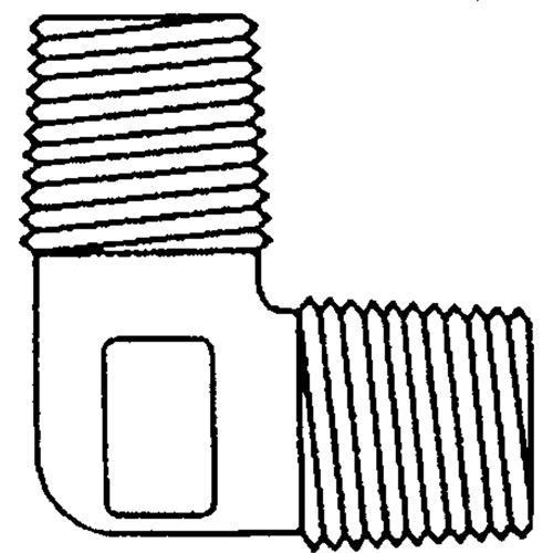 Male Pipe Elbow 90 Distribution Élite MP