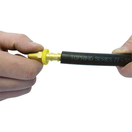 Topflex Lock-On Air Hoses - Replacement Reusable Fittings Distribution Élite MP