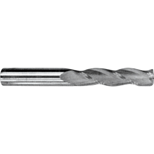 Fraise en bout longue, 3/16" dia., 4 cannelures, Carbure Distribution Élite MP