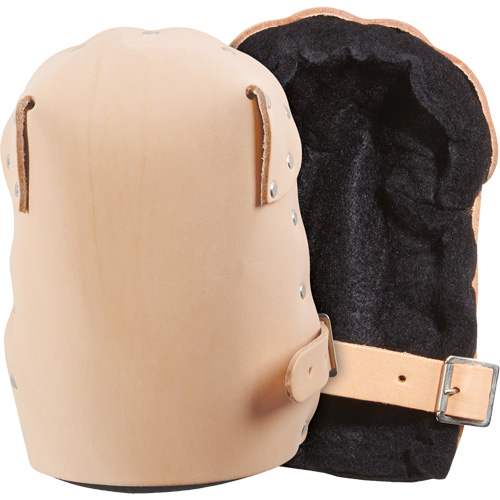 Heavy-Duty Knee Pad, Buckle Style, Leather Caps, Foam Pads Distribution Élite MP