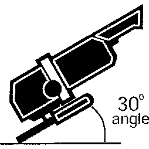 Meule rapide A24N, 6" x 1/4", Arbre 7/8", Oxyde d'aluminium, Type 27 Distribution Élite MP